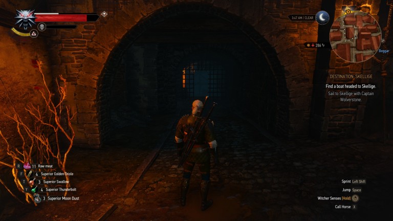 A Tome Entombed Entrance Map (Witcher Volkihar